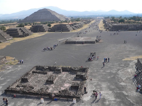Photo:  Teotihuacan, Mexico.